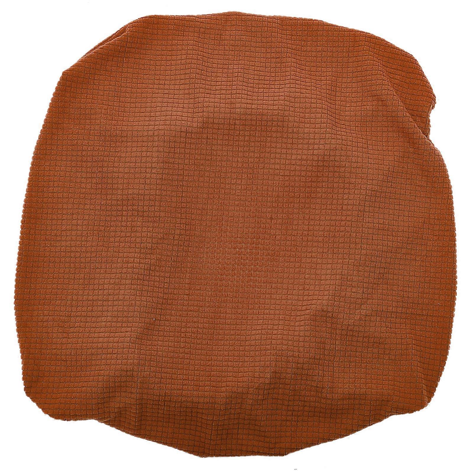 Housse de coussin élastique couleur café pour canapé, housse extensible