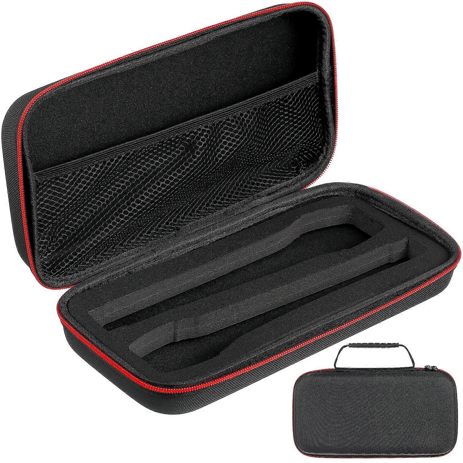 Black Microphone Storage Box Protective Case for Easy Carry