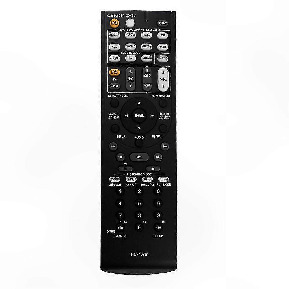 Universal Remote Control Replacement for AV Receiver RC-737M-Compatible Devices