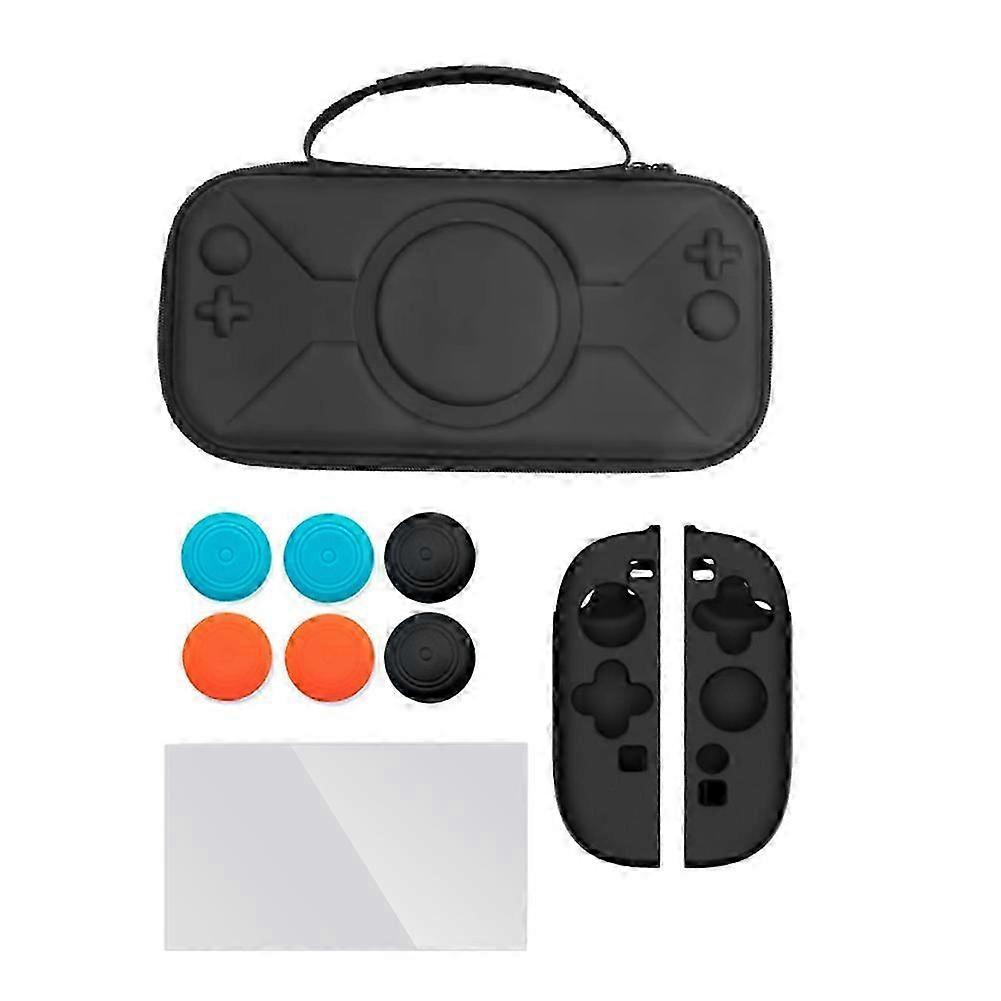Storage Case compatible with Switch 2 Accessories Kit compatible with 2 Screen Protector Cover Thumb Grip