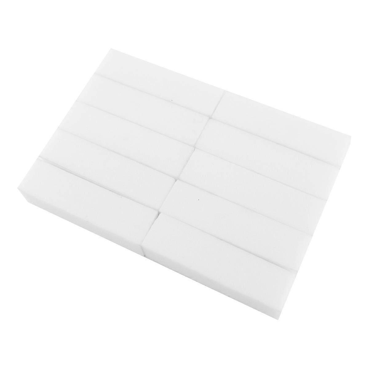 10Pcs Four-sided Nail Buffer Sponge Files for Nail Filing Shaping