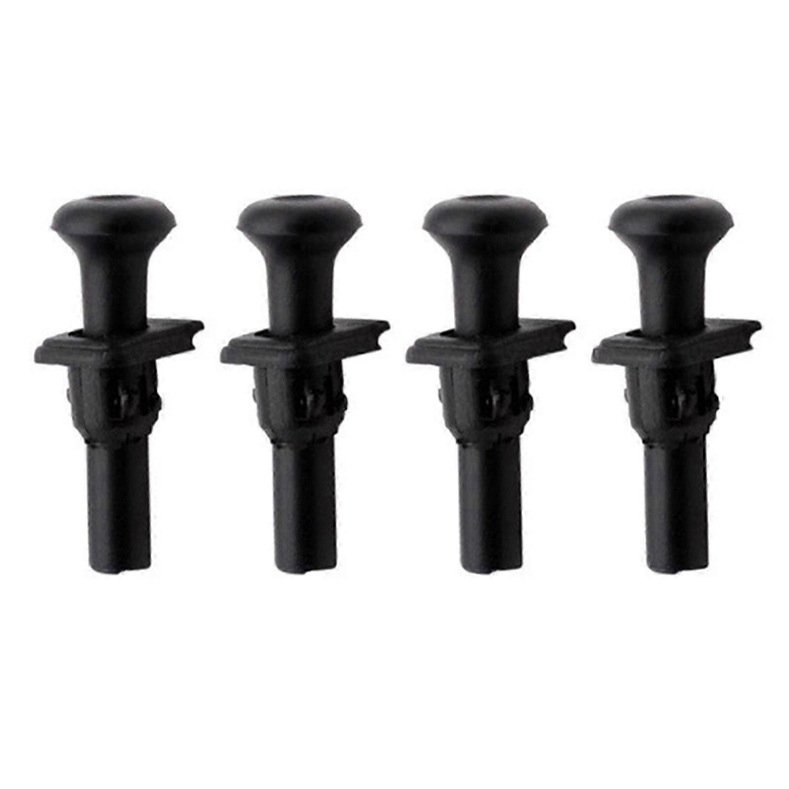 4 Set Car Door Lock Pin Pull Knobs Replacement Part Plastic Pull Knobs Automotive Accessory Easy Installation 191837187