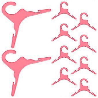 Pet Clothing Hanger Plastic for Organizing 10Pcs Dog Puppy Cat Clothes