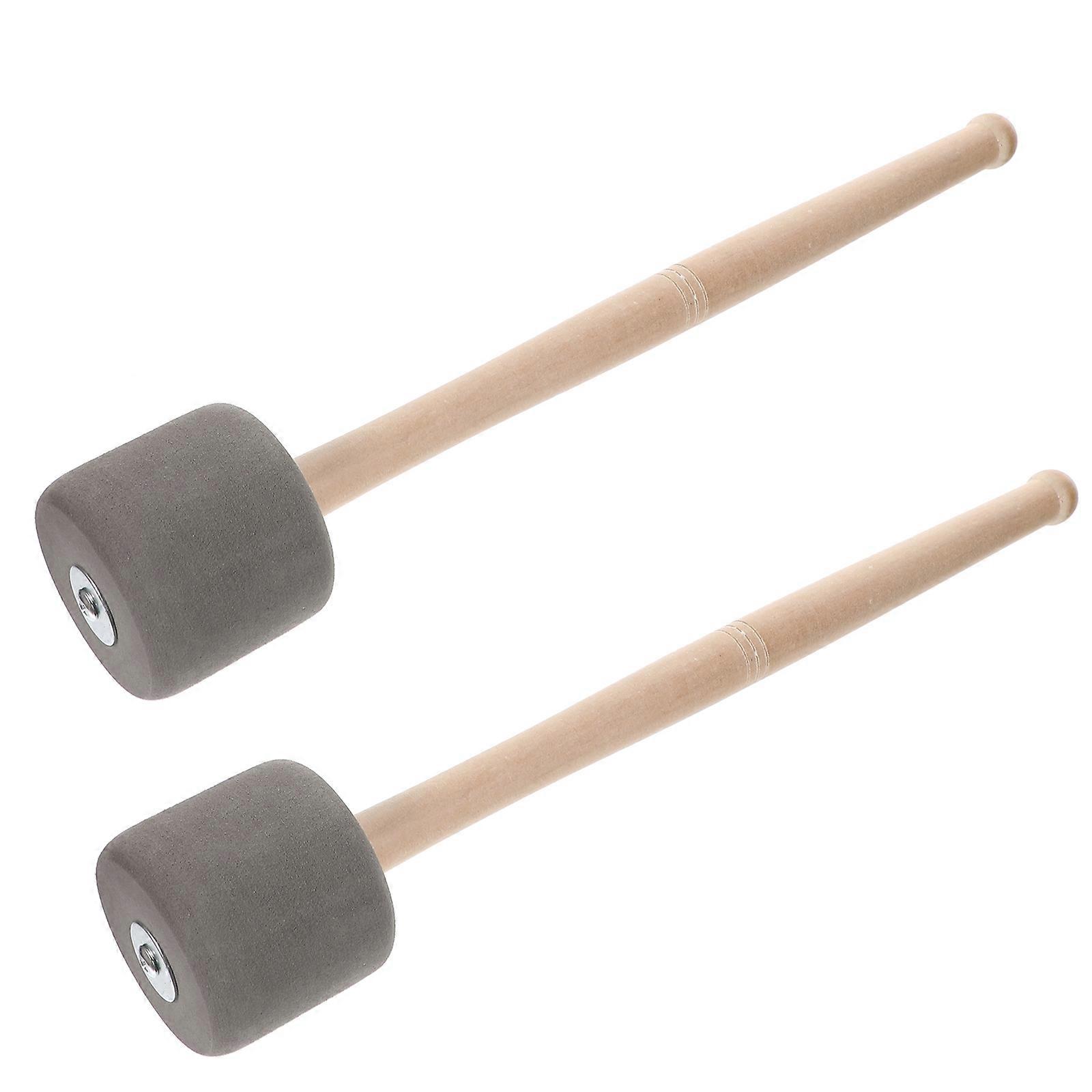 Percussion Mallets Bass Mallets Durable Design Music Performance Professionals 2Pack