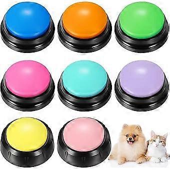 Dog training communication button, voice recording up to 30 seconds