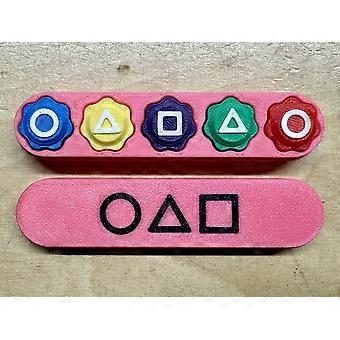 Gonggi Gong-gi Set 츰 SQUID GAMES 2 Six Legs Korean Viral Game + Case