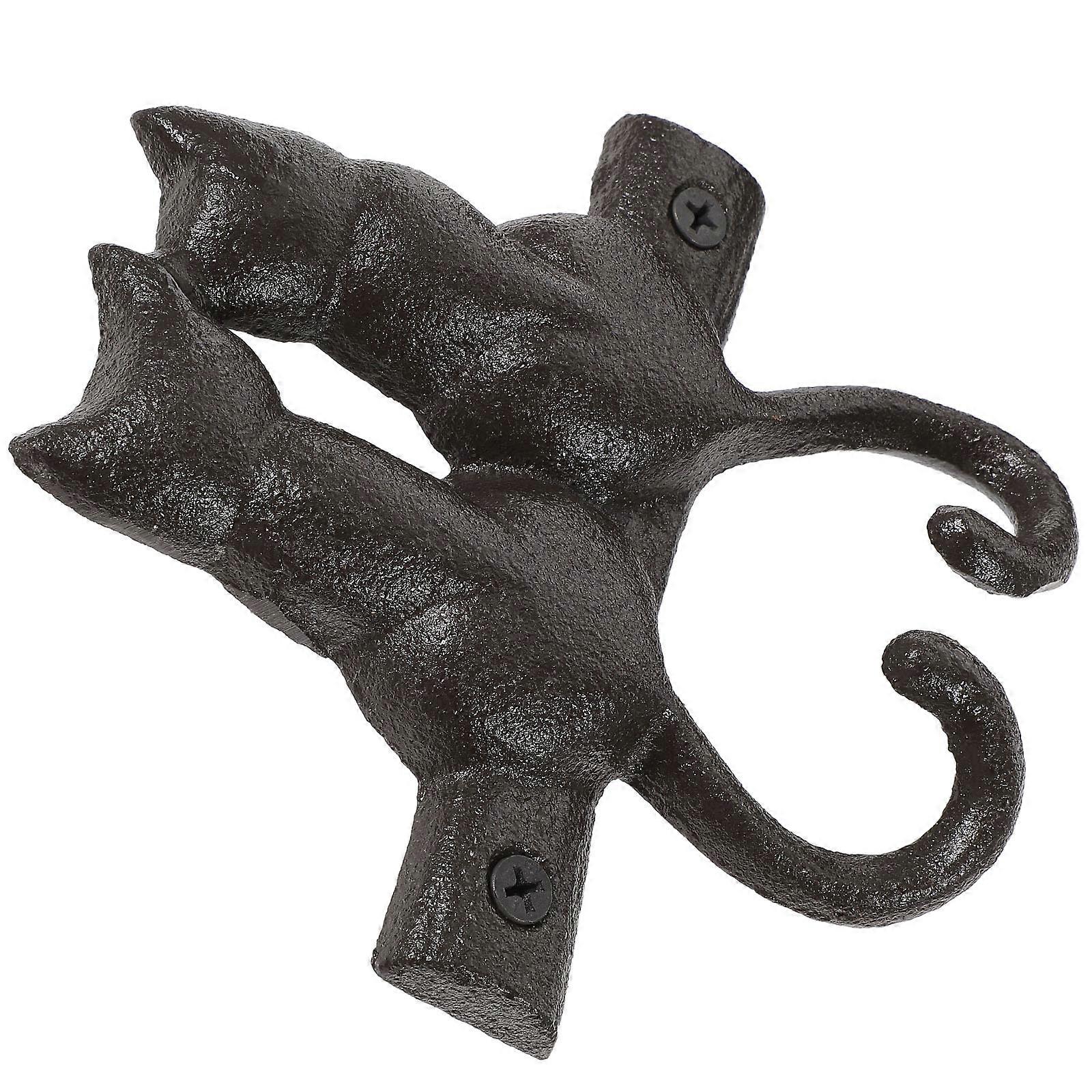 Wall Mount Clothes Rack Wall Coat Hooks Wall Mounted Key Holder Rustic Wall Hook