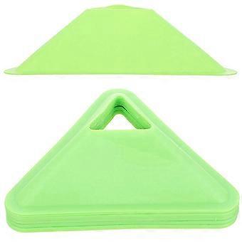 20 Green Soccer Training Disc Cones, Lightweight PE for Drills, Agility Practice and Skill Development