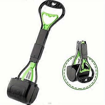 Ultra-Durable Dog Poop Scooper - Lightweight & Robust Construction with Effortless Squeeze Spring - Long Handle for Hassle-Free Pet Waste Clean Up