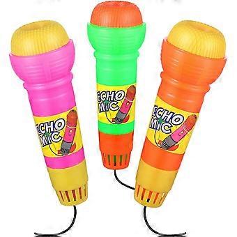 Kids Microphone Toys for Themed Birthday Parties Pretend Play 3 Pieces (No Need Battery)