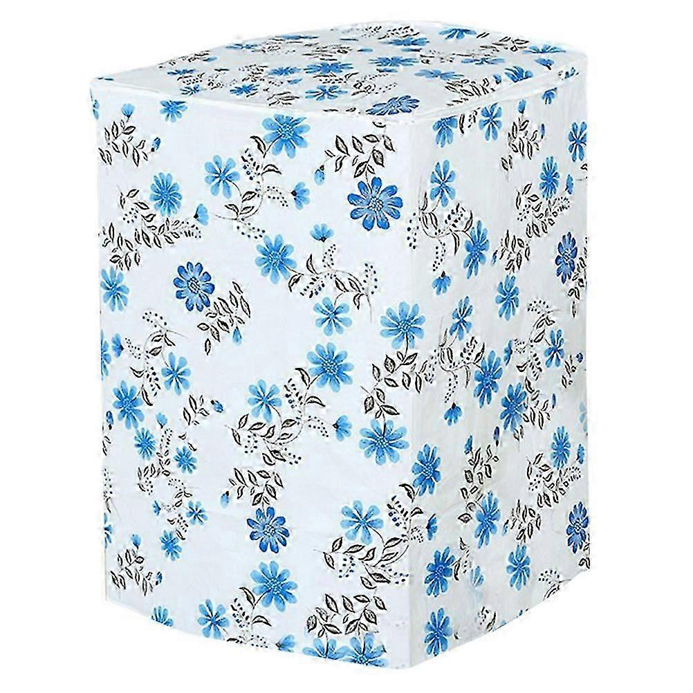 Washing Machine Cover Waterproof Protector for Washing Machine with Flower Pattern