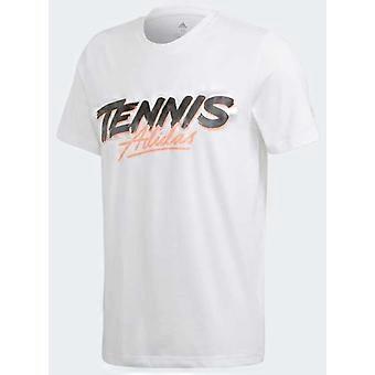 Adidas Tennis Script T-Shirt FM4420