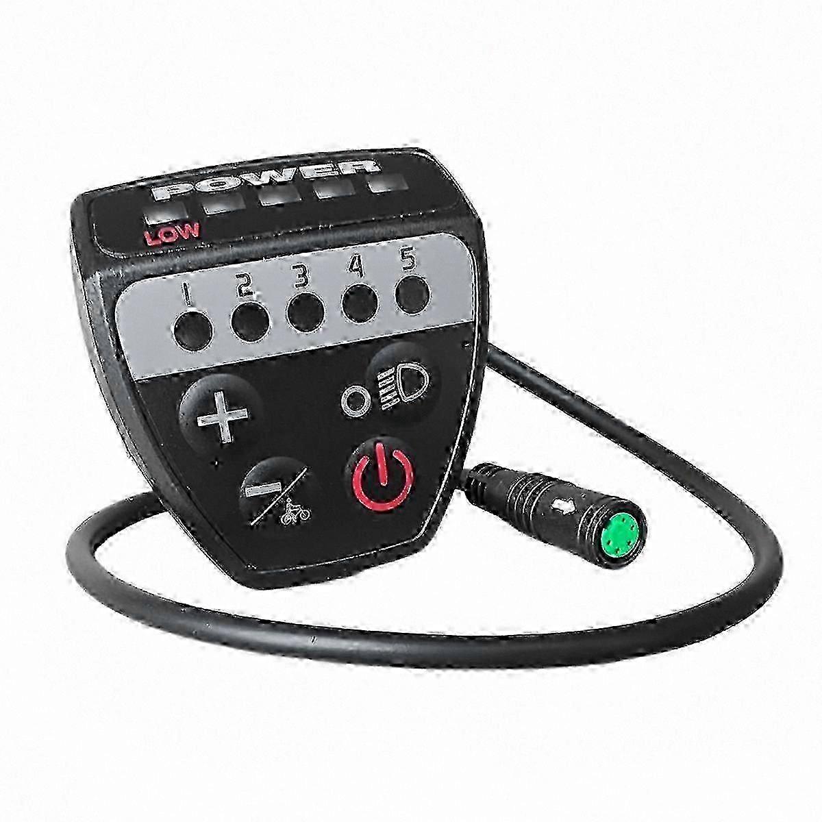Electric Bike LED Display Control Unit UART Protocol Compatible with Mid Drive Motors