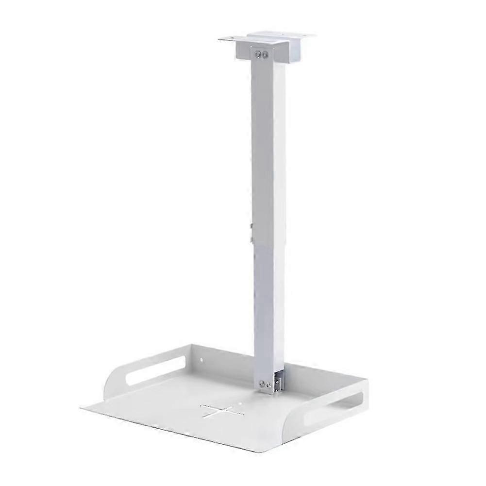 Universal Ceiling Mount with Tray for Projector/Camera Height Adjustable in-Tube Cable Routing Wall/Ceiling Mounting