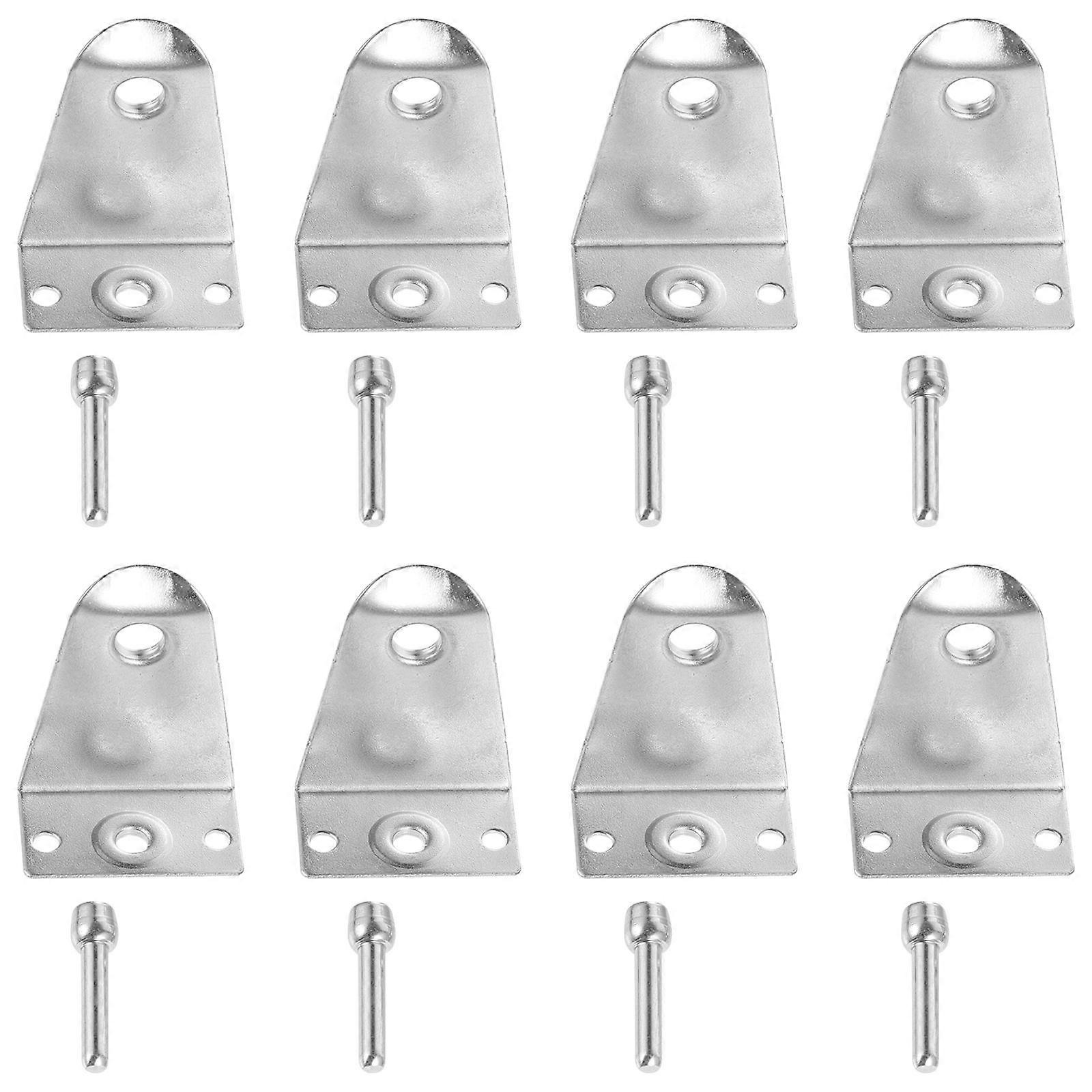 8 Sets Blind Brackets Stainless Blind Holder Replacements with Pin Bolts
