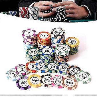 Multi-denomination Chips Portable Gambling-chips Las-vegas Coin For Casinos