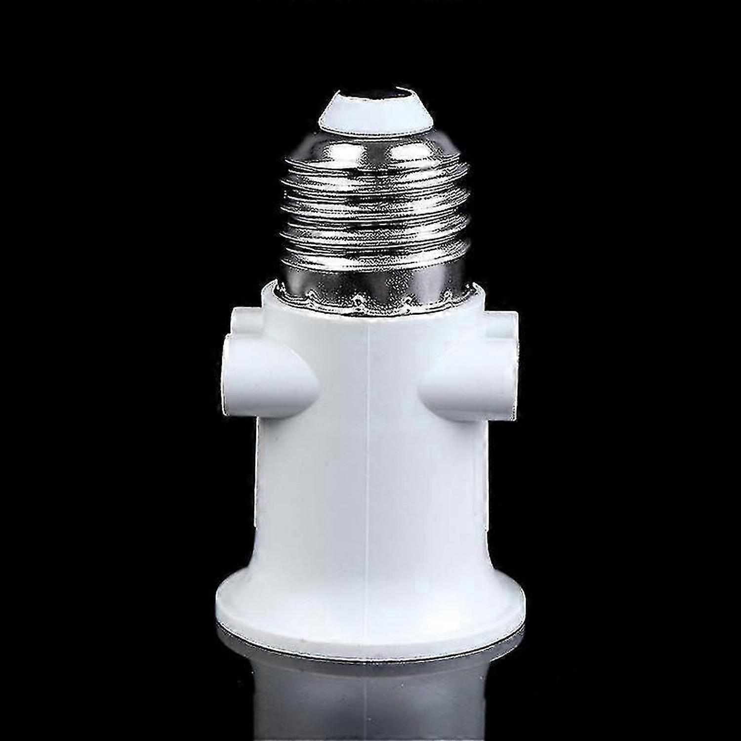 Ac100-240v E27 Bulb Adapter Lamp Holder Base Socket Conversion With Eu Plug