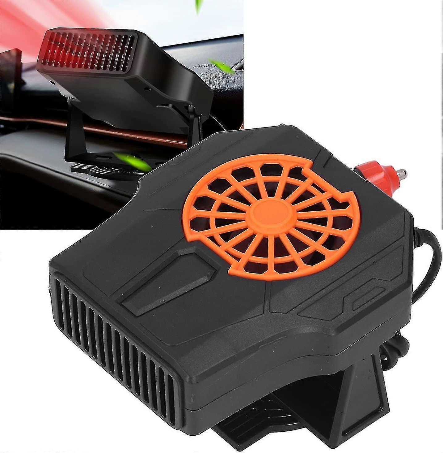 Car Window Heater 12V 120W, ABS, Fast Heating, 360 Adjustable, Defrosts Windshield - Car Defogger
