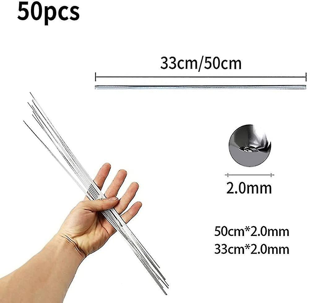 Set Of 50 Low Temperature Aluminum Welding Wires. Aluminum Repair Rods. No Need