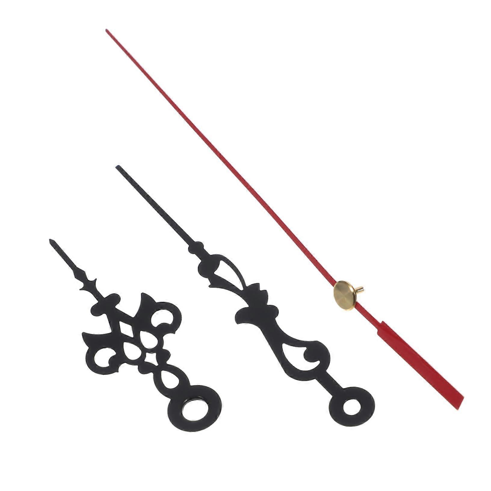 Clock Hands Replacement 10 Sets Plastic DIY Clock Hands Kit Easy Installation for Wall Clocks