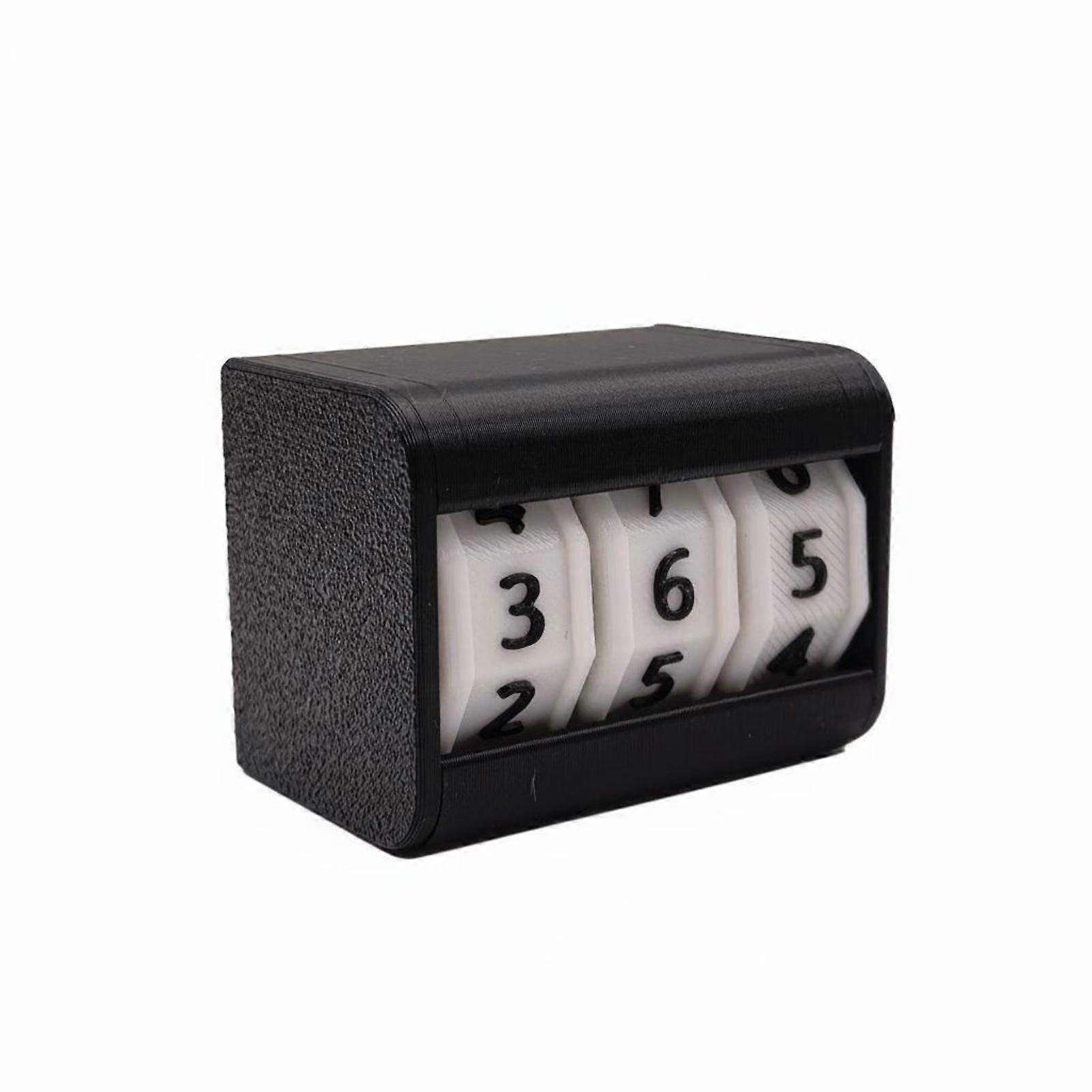 Desktop Timekeeper Reminder Rotating Drums Desktop Timekeeper Timer Front