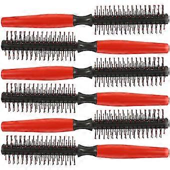 Roller Hair Brush Detangling Hair Brushes 12Pcs for Home Use Black