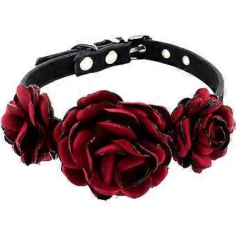 Pet Cat Dog Collar Flower - Pet Grooming Collar with Bow Tie Clothes Tie Accessories Wedding Party Puppy Cat Costume Outfits Adjustable Collar