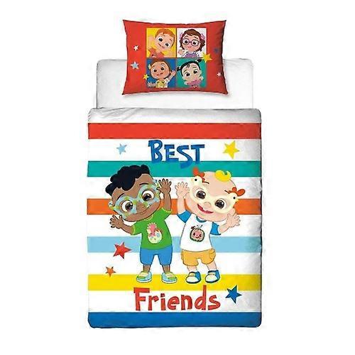 Cocomelon Best Friends Reversible Duvet Set