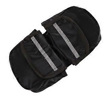 Vélo Vélo Cadre de Cyclisme Pannier Selle Tube Avant Sac Double Side Pouch Noir