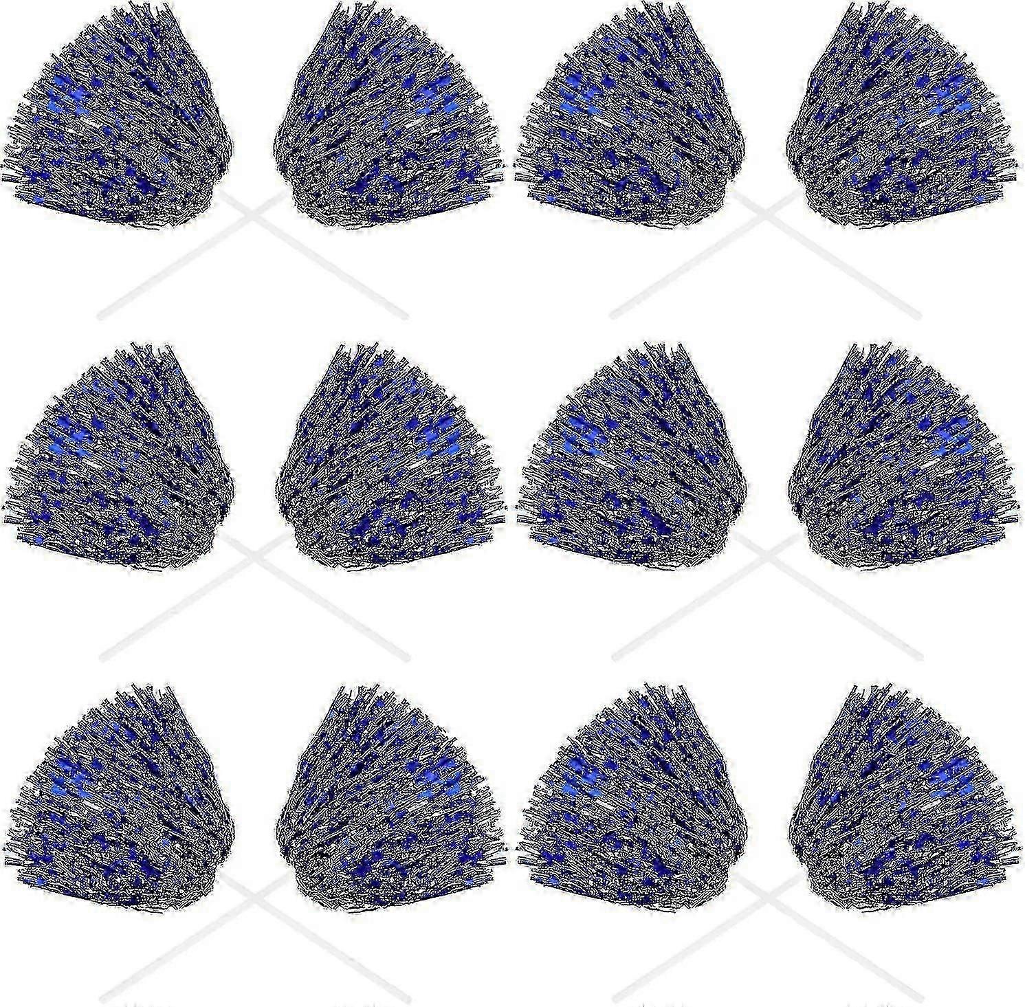 24 Pack Metallic Cheerleading Pom Pom 12 polegadas Cheerleader Pom Poms Com Batuta