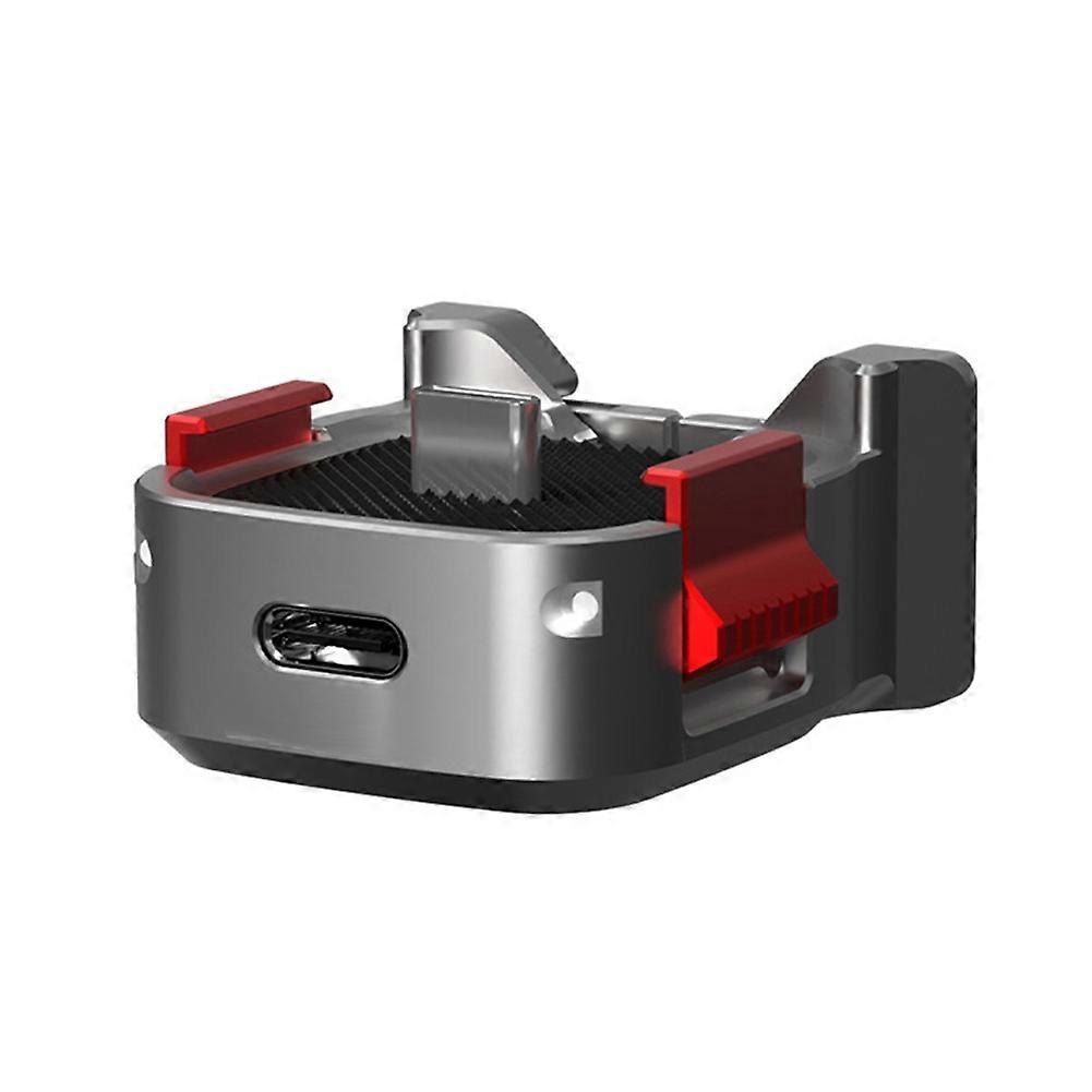 Quick-Release Charging Base for Insta360 Luna Pro Multifunction Metal Mount Adapter Desktop Base