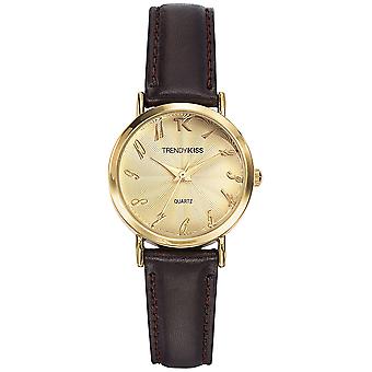 Carole tg10079.07 Quartz Analog Woman Watch with Cowskin Bracelet TG10079-07