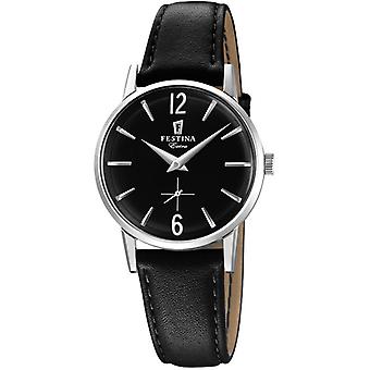 Extra Quartz Women's Watch Festin with F20254/4 Cowskin Bracelet