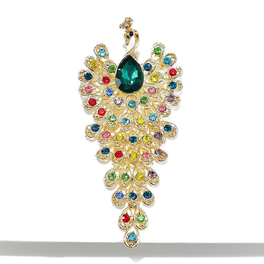 2pcs Alloy Rhinestone Brooch for Backpack Clothes 107x48mm
