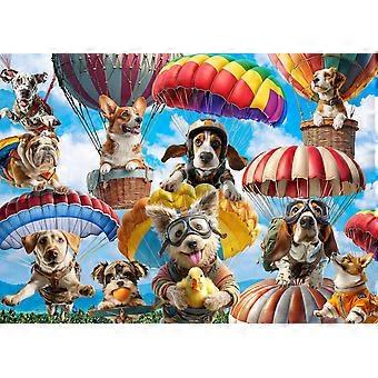 Jigsaw Puzzles for AdultsSkydiving Dog GYU502