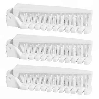 Travel Pocket Hair Comb, 3pcs Folding Double-Headed Portable Grooming Brush