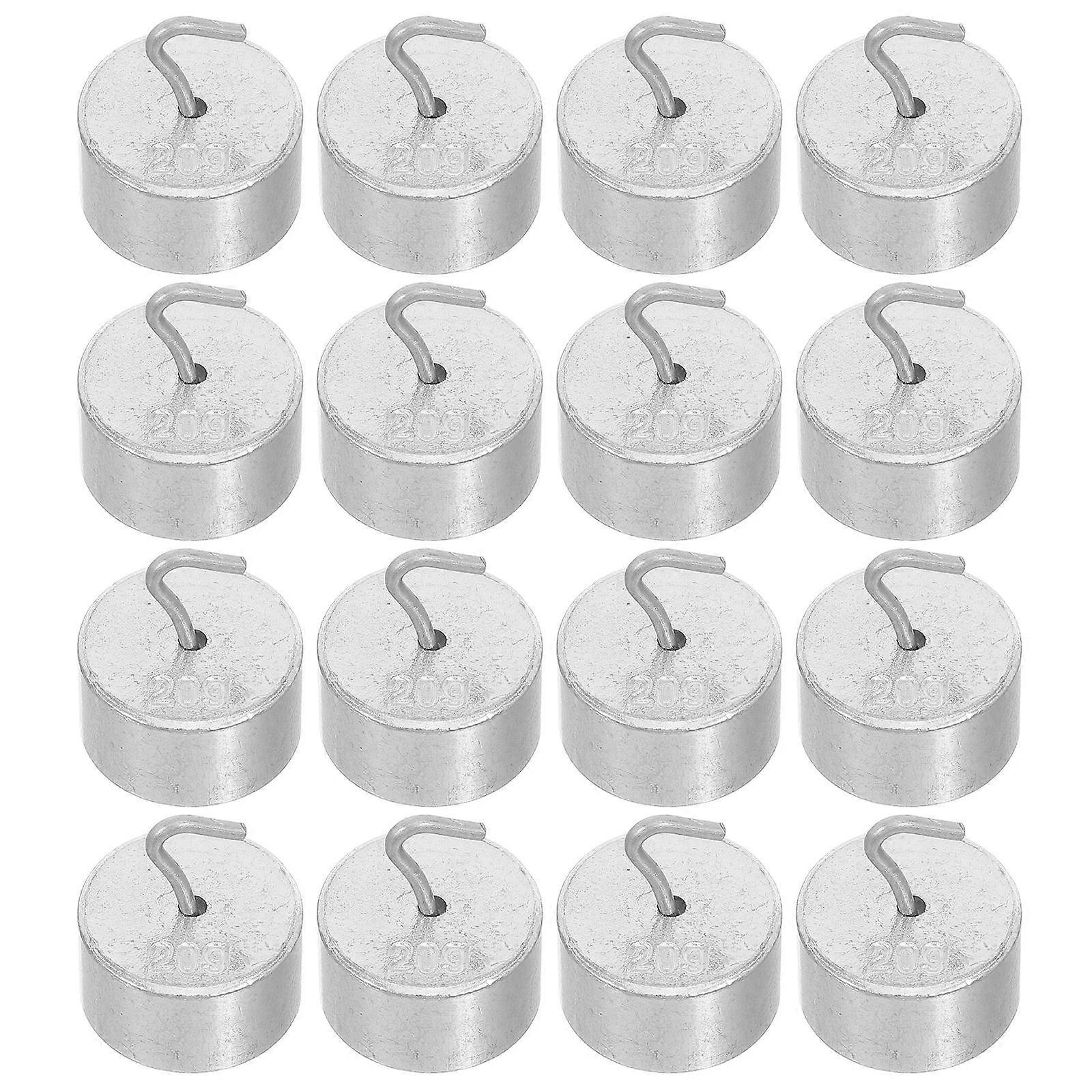 High Precision 20Pcs Hooked Weights for Scale Calibration Laboratory