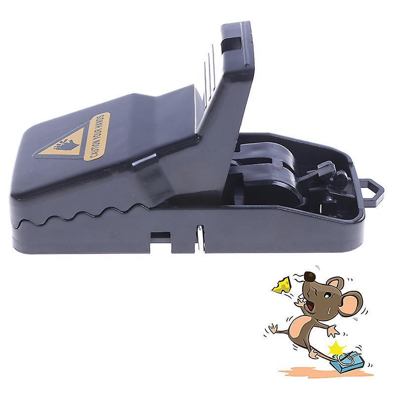 Reusable Practical Black Plastic Mice Trap Creative Rat Killer