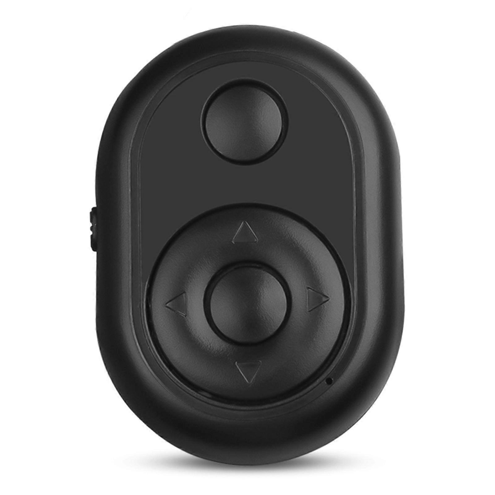 Mini Wireless Remote Control BT Remote Shutter Page Turner 10M Effective Range Compatible with for IOS for Android