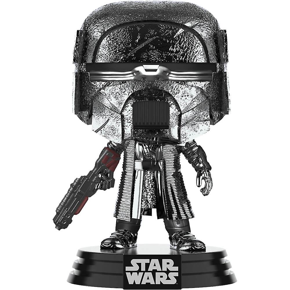 Star Wars - Knight Ren Blaster Ep IX Rise Skywalker Hematite Chrome Pop! Vinyl