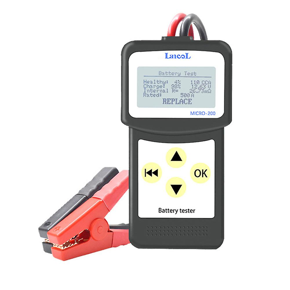 Micro-200 12-voltage Automotive Car Battery Tester Load Tester Multi-language Usb Auto Battery Tester
