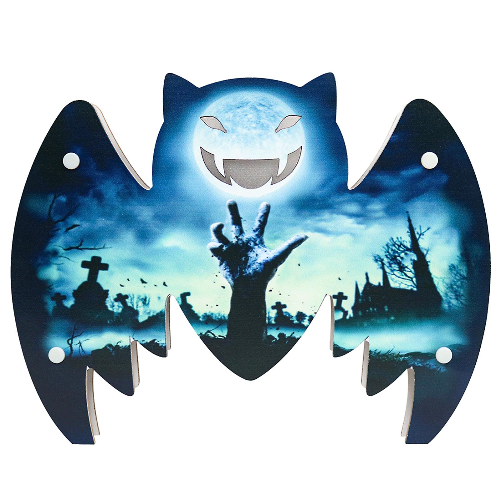 Halloween Lights Decor Reusable Scary Style Glowing For Stage Party Show Performances