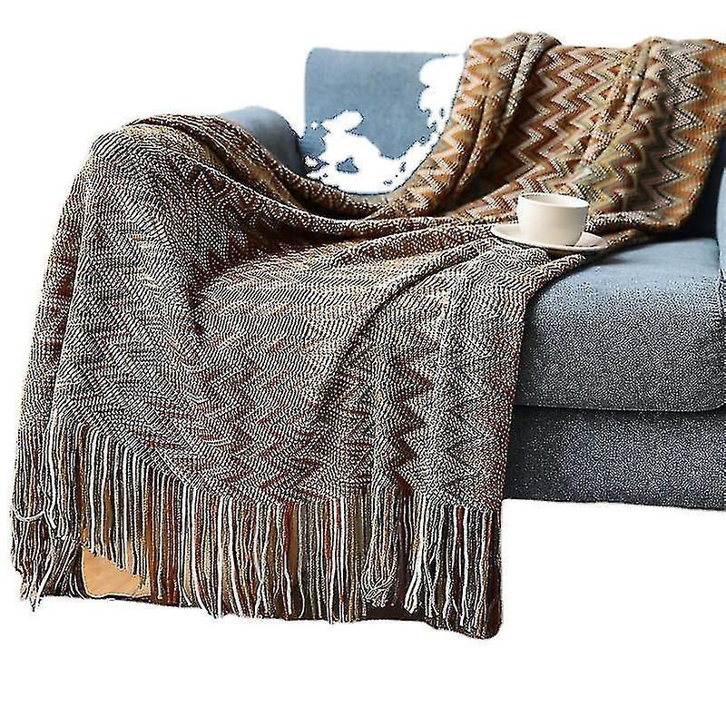 Böhmische Sanddecke Strickdecke