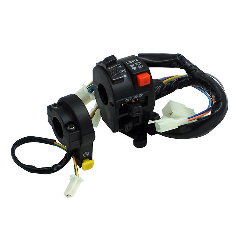 Motorcycle Atv Dirt Bike Refit Handle Bar  Control Button Universal