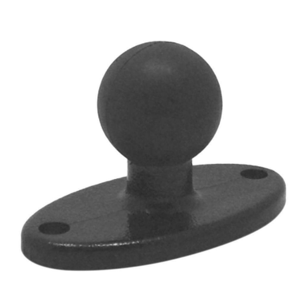 Composite / Plastic Round Base With 1" Ball,bracket Fixing Ball Head Equipment Fixing Double Hole
