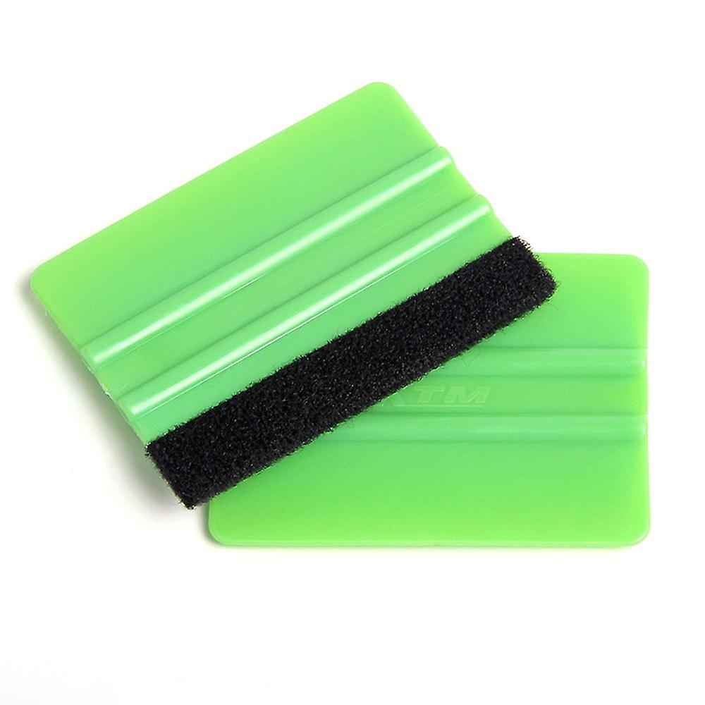 Car Vehicles Window Vinyl Film Sticker 1Pc Wrap Scraper Squeegee Tool with Soft Felt