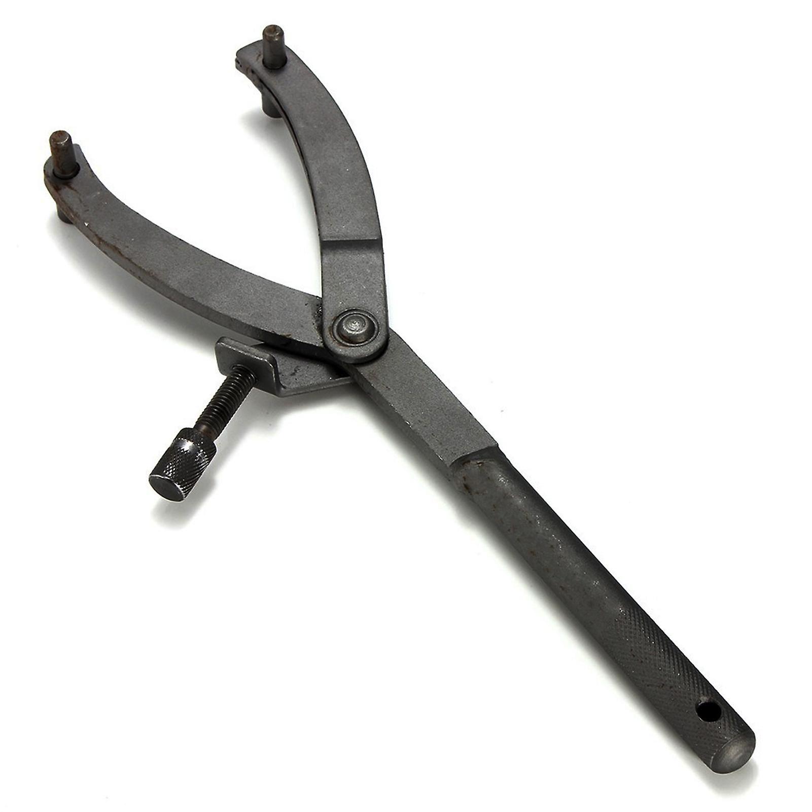 Adjustable Spanner Wrench Clutch Magneto Puller Repair Tool for Motorcycle Belt Pulley Remove