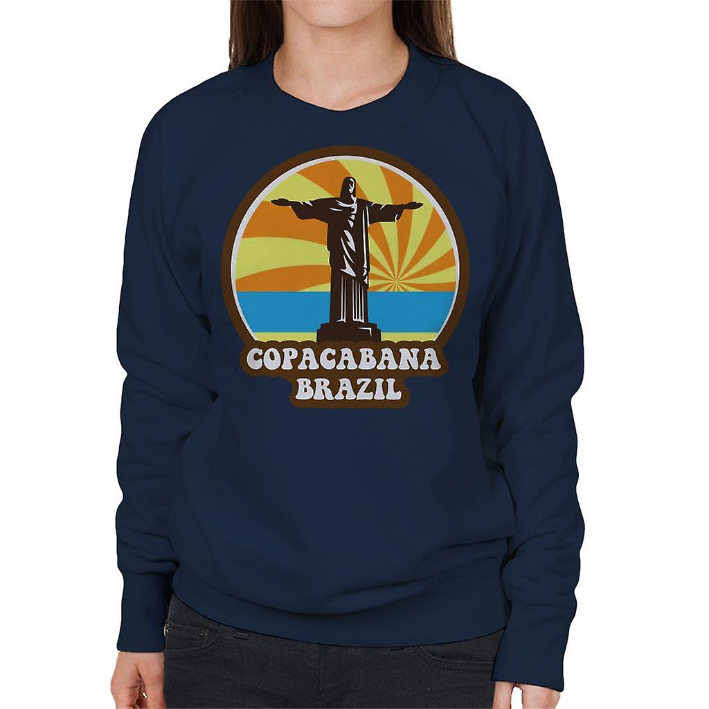 Copacabana Brazylia 70s stylu Damska bluza
