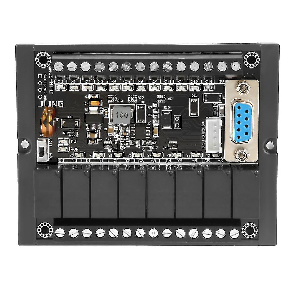Plc  Industrial Control Board Fx1n-20mr Programmable Relay Delay Module With Shell