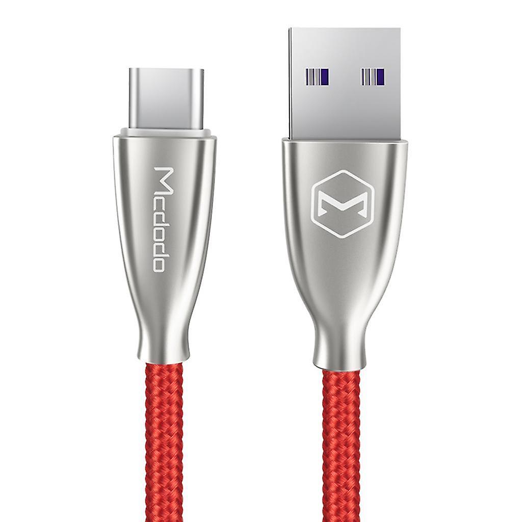 USB Type-C Cable Fast Charging / Data Transfer Cord 2 m/6.56 ft Red